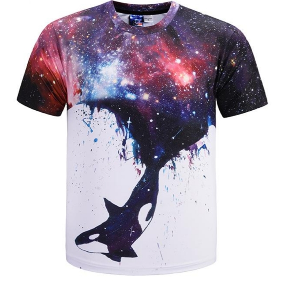 Other - A Whale Under Galaxy T-Shirt Unisex